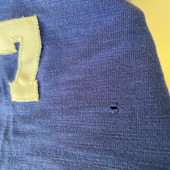 vintage polo sport ralph lauren blue tigers tee - Picture 8 of 10